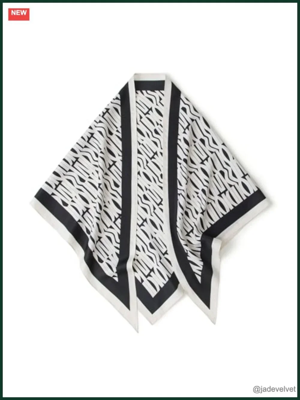Lightweight Silk-Feel Triangle Scarf Head Neck Hair Bandana Evening Wrap